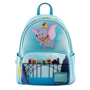 LOUNGEFLY Dumbo 80th Anniversary Don't Just Fly Mini Backpack